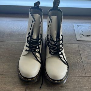 White Dr Martens